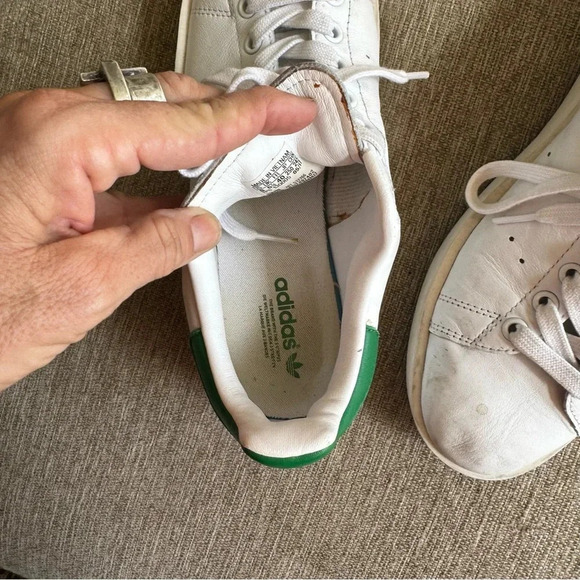 Adidas stan smith green and white size 8 - Picture 11 of 12